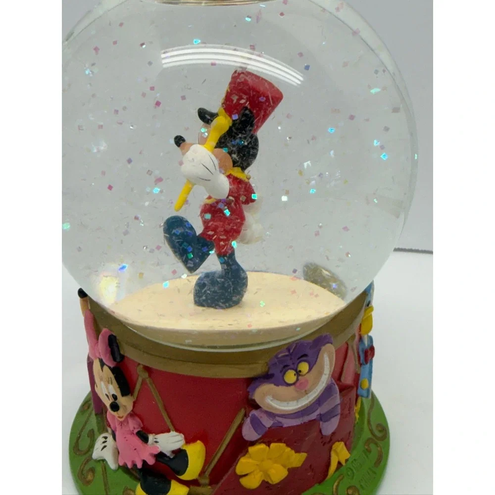Disney Mickey Mouse 75th Anniversary Snow Globe w/ Characters - Used - Very Good